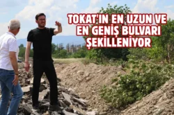 Tokat’ta Barbaros Caddesi genişletiliyor