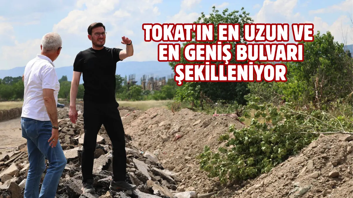 Tokat Belediyesi, Barbaros Caddesi’ni daha modern ve konforlu hale getirmek