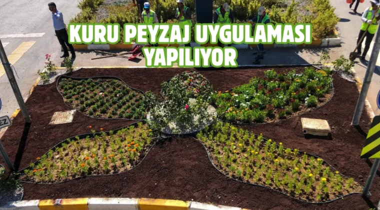 Van’da cadde ve refüjler çiçeklerle süsleniyor