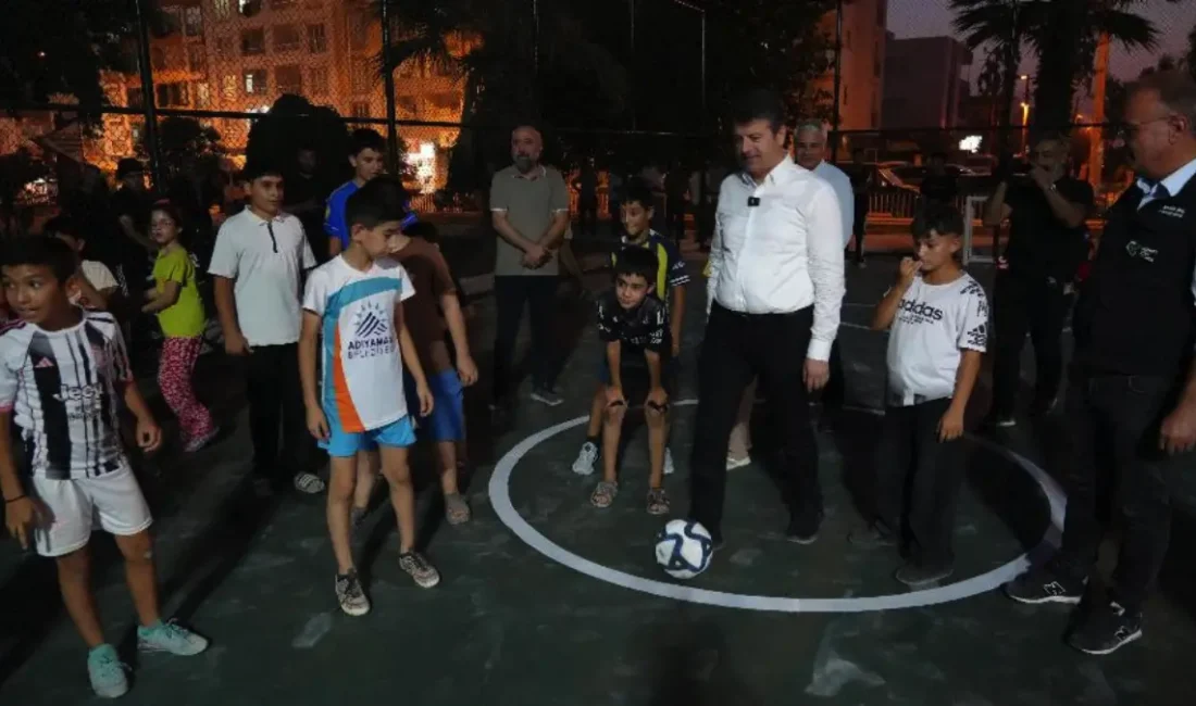 Adıyaman Belediye Başkanı Abdurrahman Tutdere, çocukların isteğini yerine getirdi.