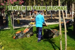 Adıyaman’da yeşil alanlar temizleniyor