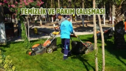 Adıyaman’da yeşil alanlar temizleniyor