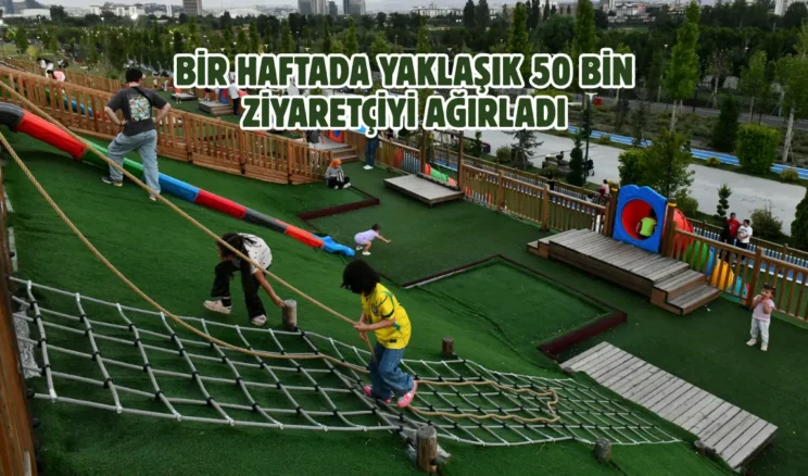 Ankara’da Atatürk Çocukları Doğal Yaşam Parkı’na ziyaretçi akını