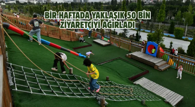 Ankara’da Atatürk Çocukları Doğal Yaşam Parkı’na ziyaretçi akını