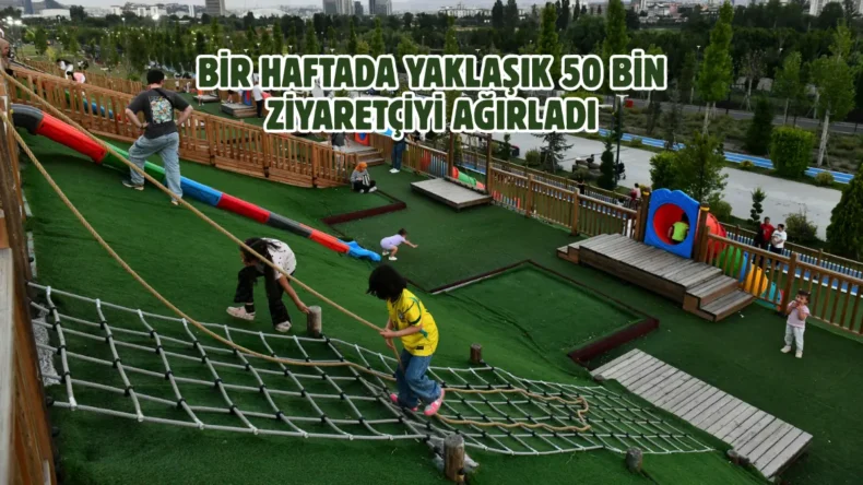 Ankara’da Atatürk Çocukları Doğal Yaşam Parkı’na ziyaretçi akını