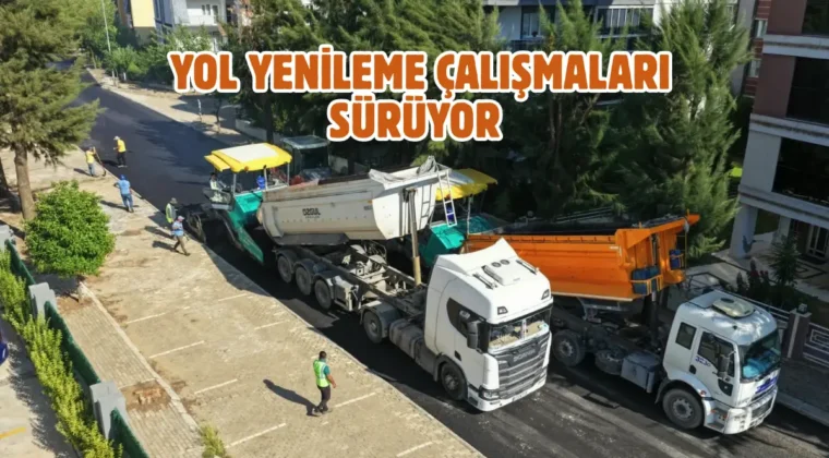 Aydın Efeler’de yollar yenileniyor