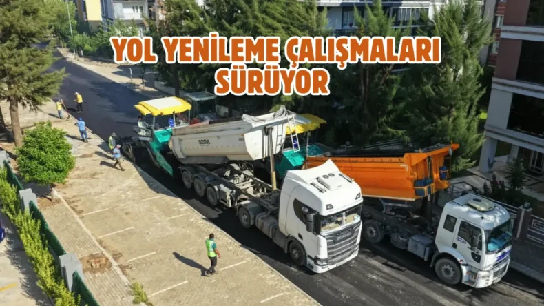 Aydın Efeler’de yollar yenileniyor