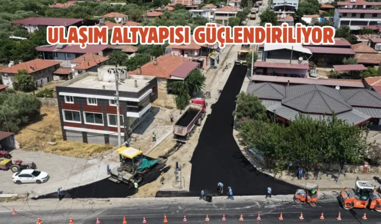 Aydın Büyükşehir’den Kuyucak’a yol yatırımı
