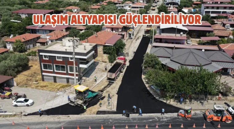 Aydın Büyükşehir’den Kuyucak’a yol yatırımı