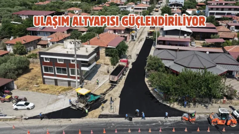Aydın Büyükşehir’den Kuyucak’a yol yatırımı