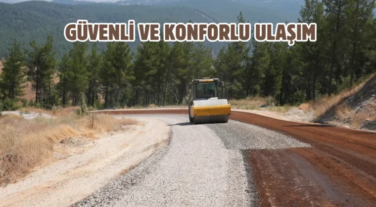 Balıkesir’de Dursunbey Gökçedağ Grup Yolu yenilendi
