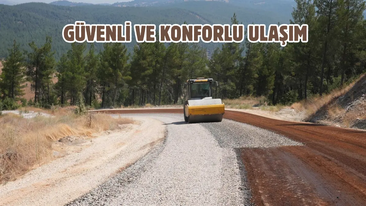 Balıkesir Büyükşehir Belediyesi, Dursunbey Gökçedağ Grup Yolu’ndaki 15 kilometrelik güzergahta