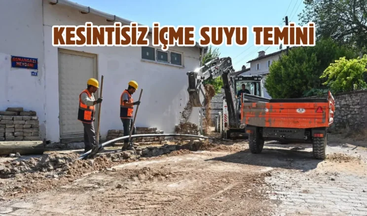 Bursa’da kırsal mahallelerin altyapısı güçleniyor