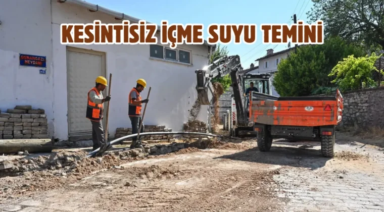 Bursa’da kırsal mahallelerin altyapısı güçleniyor