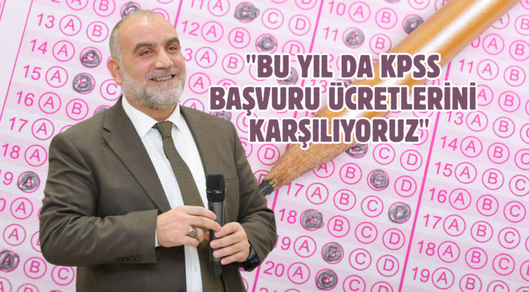 Canik’te öğrencilerin KPSS ücreti karşılanıyor