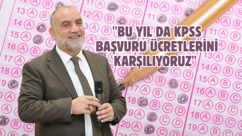 Canik’te öğrencilerin KPSS ücreti karşılanıyor