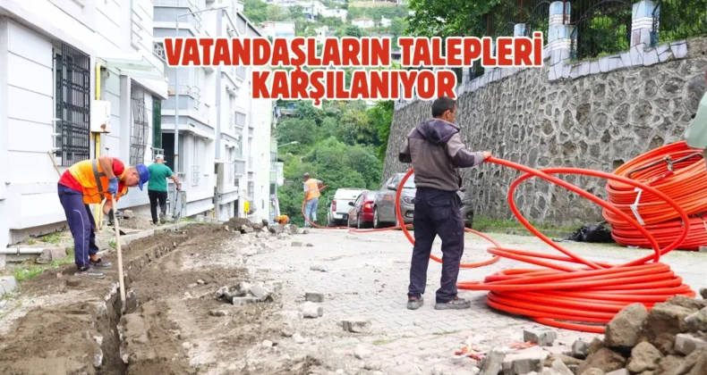 Canik’te 20 bin hane fiber internete kavuşuyor