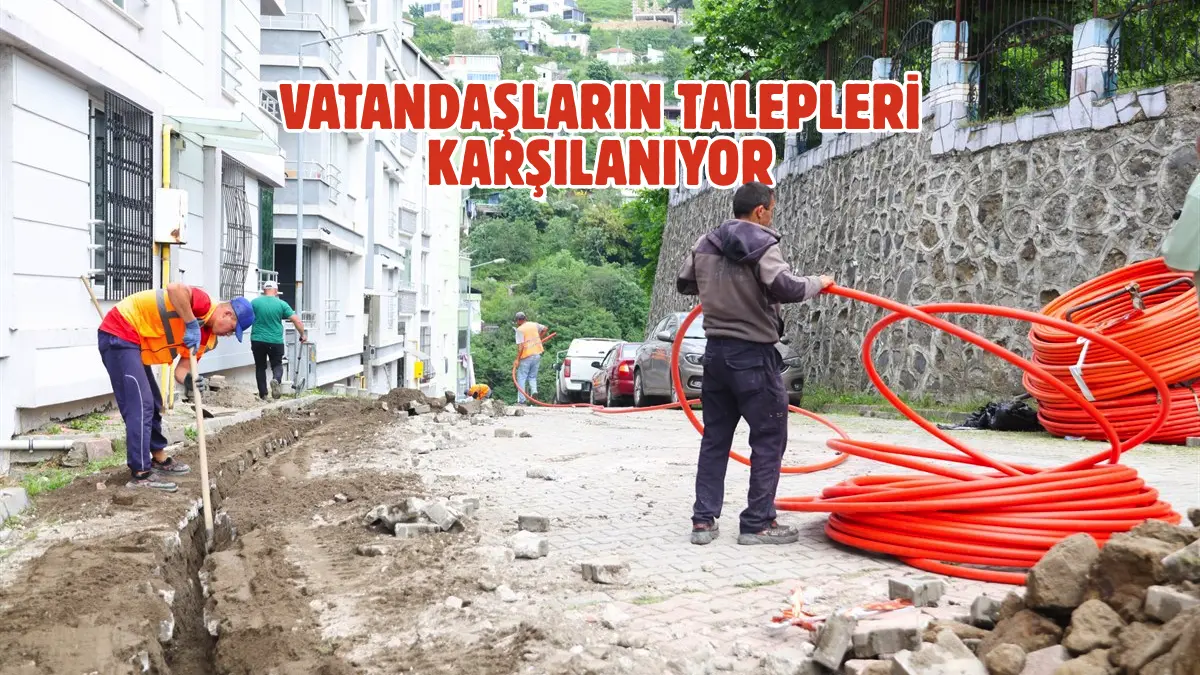 Canik Belediyesi’nin ilçenin teknoloji altyapısına yönelik sürdürdüğü çalışmalar devam ediyor.