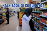 Canik’te zincir marketler denetleniyor