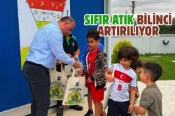 Çorum’da öğrenciler sıfır atık çalışmalarını inceledi