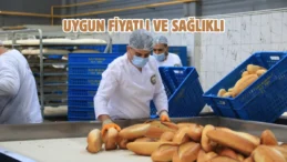 Elazığ Halk Ekmek Fabrikası günde 20 bin ekmek üretiyor
