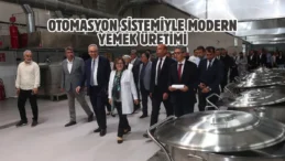 Gaziantep’te otomasyonla hijyenik yemek dönemi başladı
