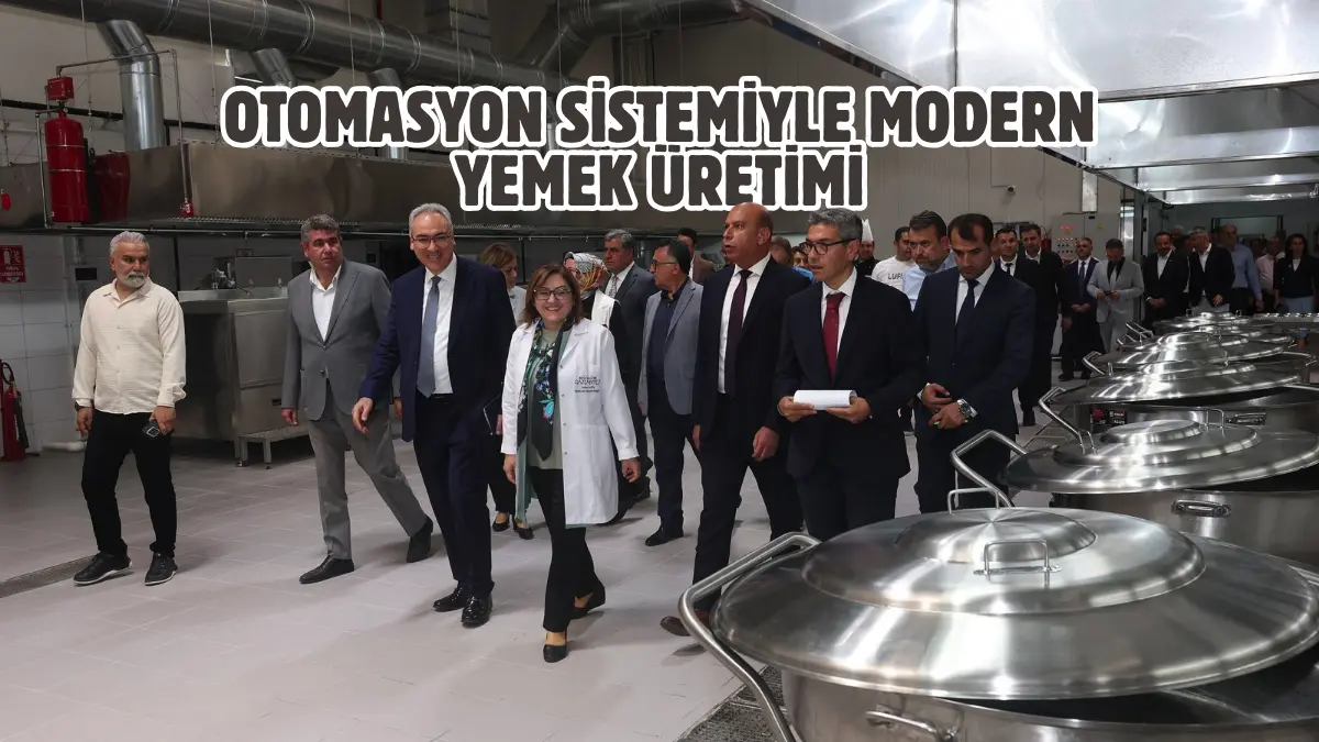 Gaziantep Büyükşehir Belediyesi tarafından yapımı tamamlanan ve tam otomasyon sistemiyle