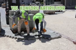 Haliliye’de üstyapı çalışmaları aralıksız sürüyor