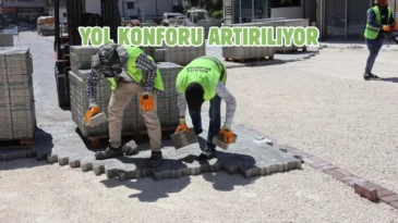 Haliliye’de üstyapı çalışmaları aralıksız sürüyor