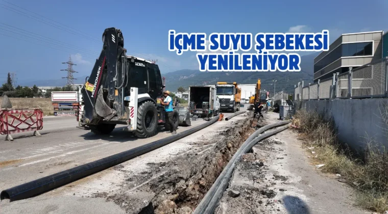 Hatay’da 178 km’lik içme suyu hattında sona gelindi