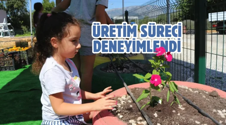 Muğla’da Minik Çiftçiler Tarım Akademisi açıldı