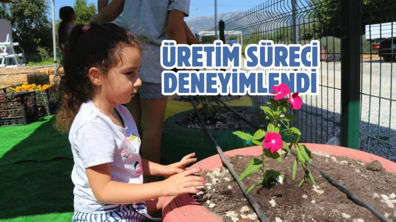 Muğla’da Minik Çiftçiler Tarım Akademisi açıldı