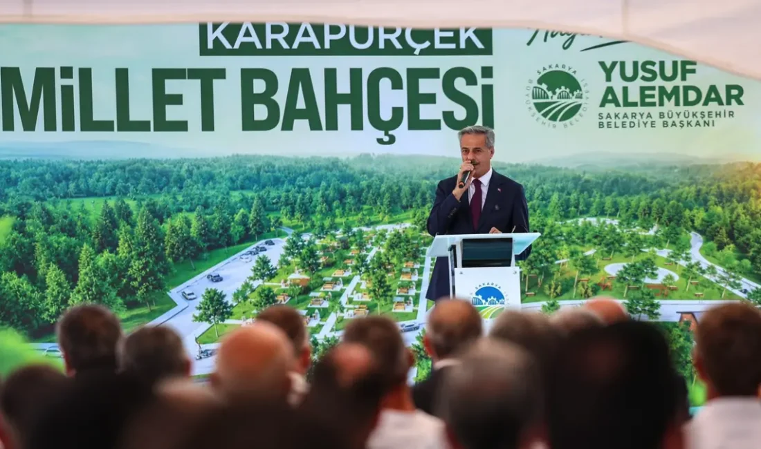 Sakarya’nın Karapürçek ilçesinde sosyal yaşamına değer katacak 70 dönümlük Millet