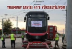 Samsun’a 12 yeni tramvay geliyor