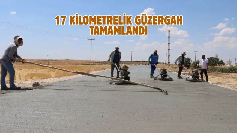Şanlıurfa’da üç ilçeyi birbirine bağlayan yol hizmete girdi