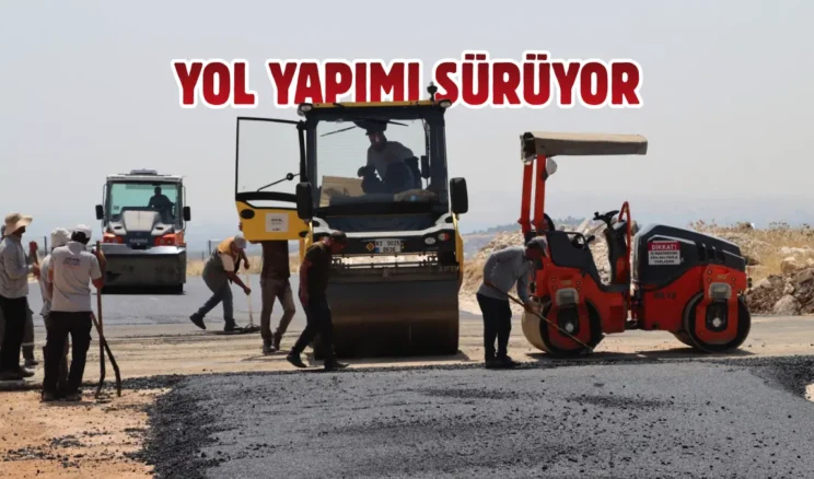 Şanlıurfa’da Seyrantepe’ye yeni yol çalışması