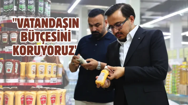 Sincan’da marketler mercek altında