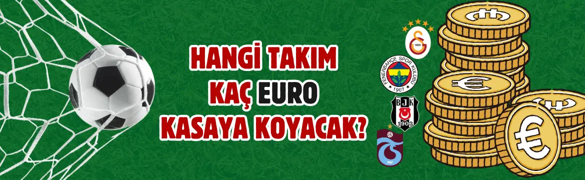Galatasaray, Fenerbahçe, Beşiktaş ve Trabzonspor,