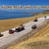 Van Gölü Sahil Yolu projesinde çalışmalar sürüyor