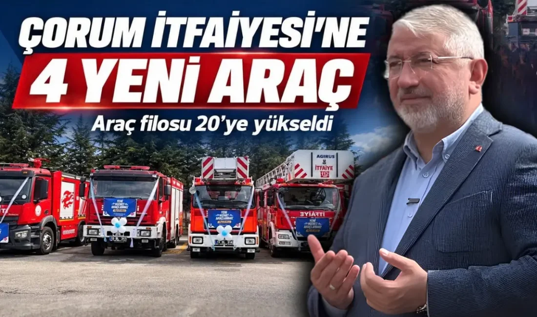 Çorum Belediye Başkanı Dr. Halil İbrahim Aşgın, kuruluşunun 101. yılını
