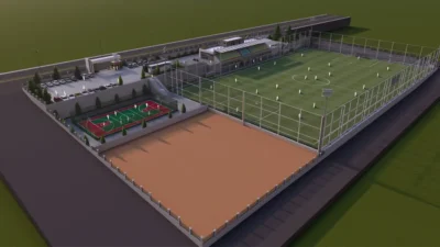 Haliliye Belediyesi, gençlerin spora yönelmesini teşvik etmek amacıyla Dağeteği Mahallesi’nde