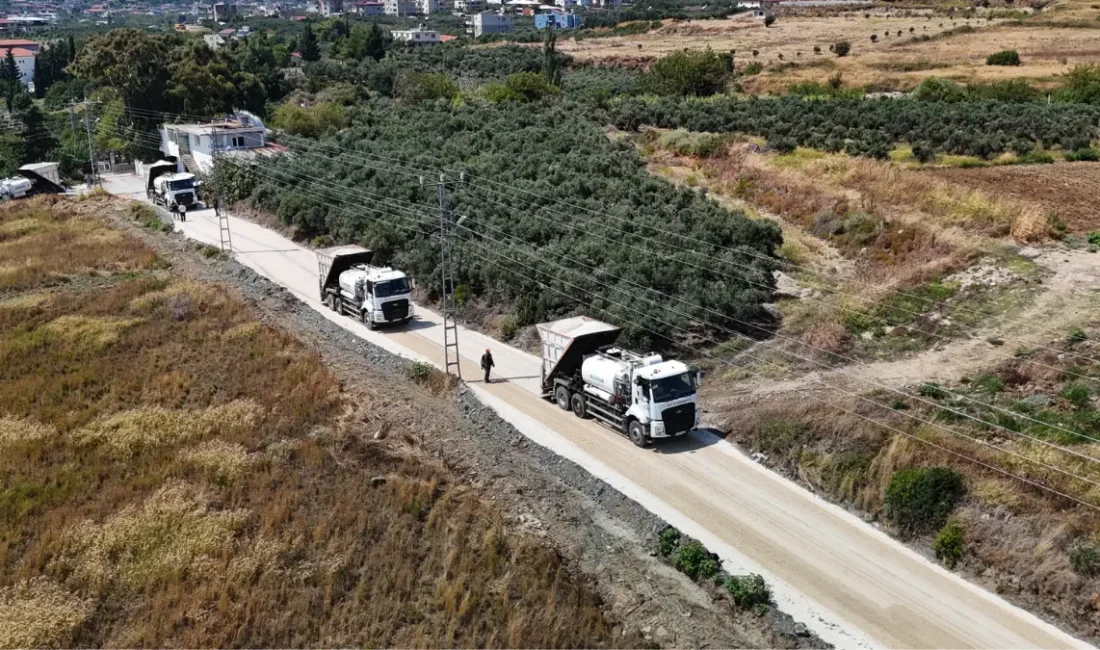 Hatay Büyükşehir Belediyesi (HBB), il genelinde ulaşımı güçlendirmek amacıyla yol