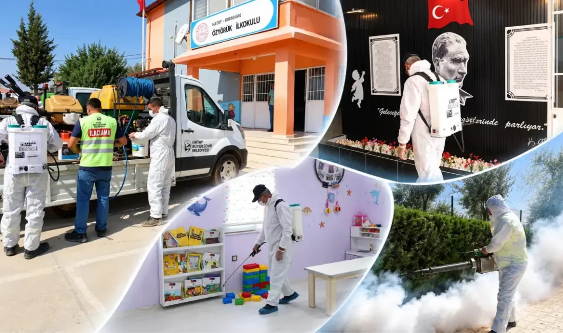Hatay’da yeni eğitim-öğretim yılı öncesinde öğrencilerin daha sağlıklı ve güvenli