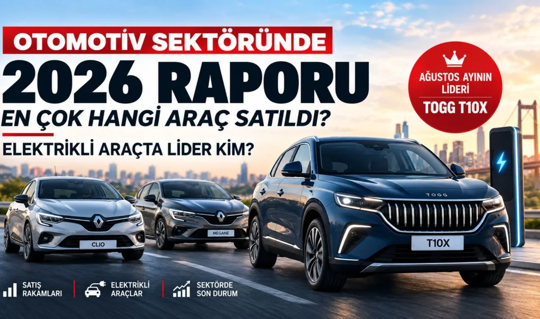 Türkiye’de yılın ikinci yarısında daralma eğilimi gösteren otomotiv sektörü, Ağustos
