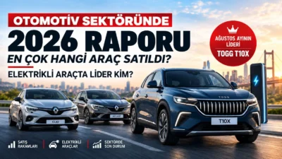 Türkiye’de yılın ikinci yarısında daralma eğilimi gösteren otomotiv sektörü, Ağustos