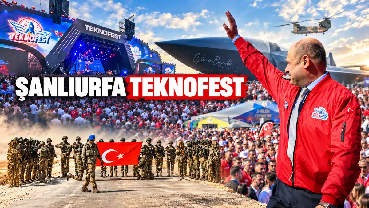 Şanlıurfa Büyükşehir Belediyesi’nin hazırlıklarına öncülük ettiği TEKNOFEST Güneydoğu, GAP Havalimanı’nda