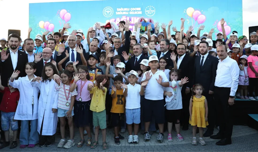 Sincan Park’ta Sağlık Bakanı Kemal Memişoğlu’nun katıldığı “Sağlıklı Çocuk Festivali”