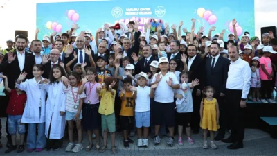 Sincan Park’ta Sağlık Bakanı Kemal Memişoğlu’nun katıldığı “Sağlıklı Çocuk Festivali”