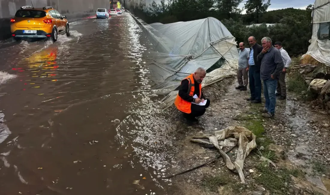 Antalya Büyükşehir Belediyesi, Çarşamba gününden itibaren etkili olan şiddetli yağış