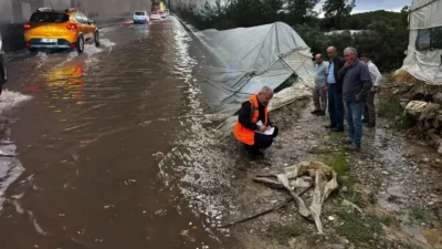 Antalya Büyükşehir Belediyesi, Çarşamba gününden itibaren etkili olan şiddetli yağış